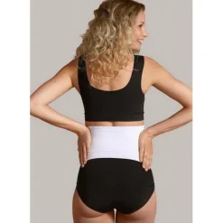 Bandeau de grossesse doux - Blanc Carriwell