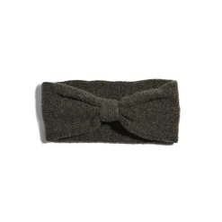 Bandeau en tissu côtelé Moella gris Wren