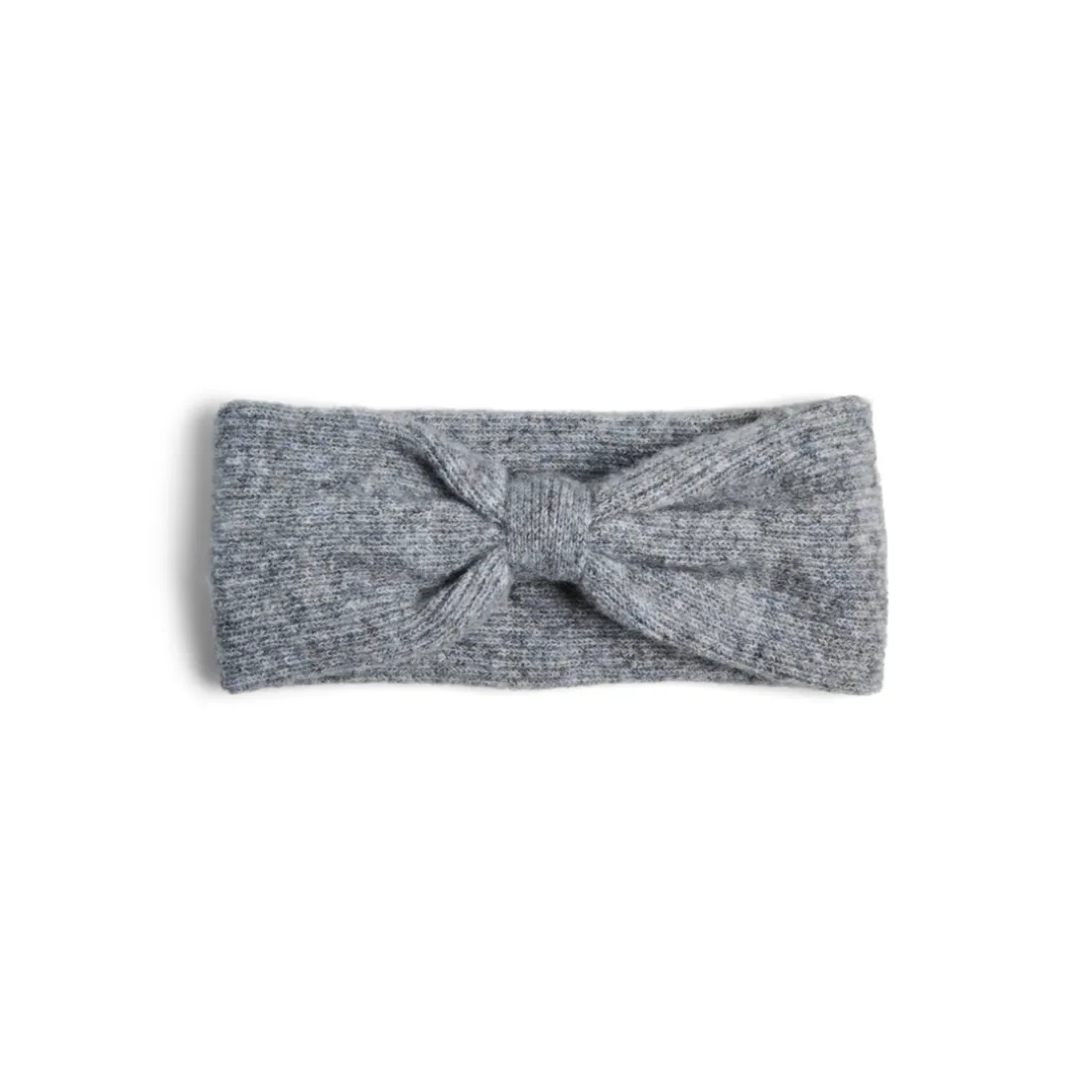 Bandeau en tissu côtelé Moella gris clair Meg