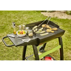 Barbecue Charbon de Bois sur Chariot - TONINO 50