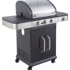 Barbecue gaz Américain FIDGI 3 brûleurs