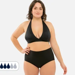 Bas de Maillot de bain Menstruel taille haute - Flux Moyen - Naya