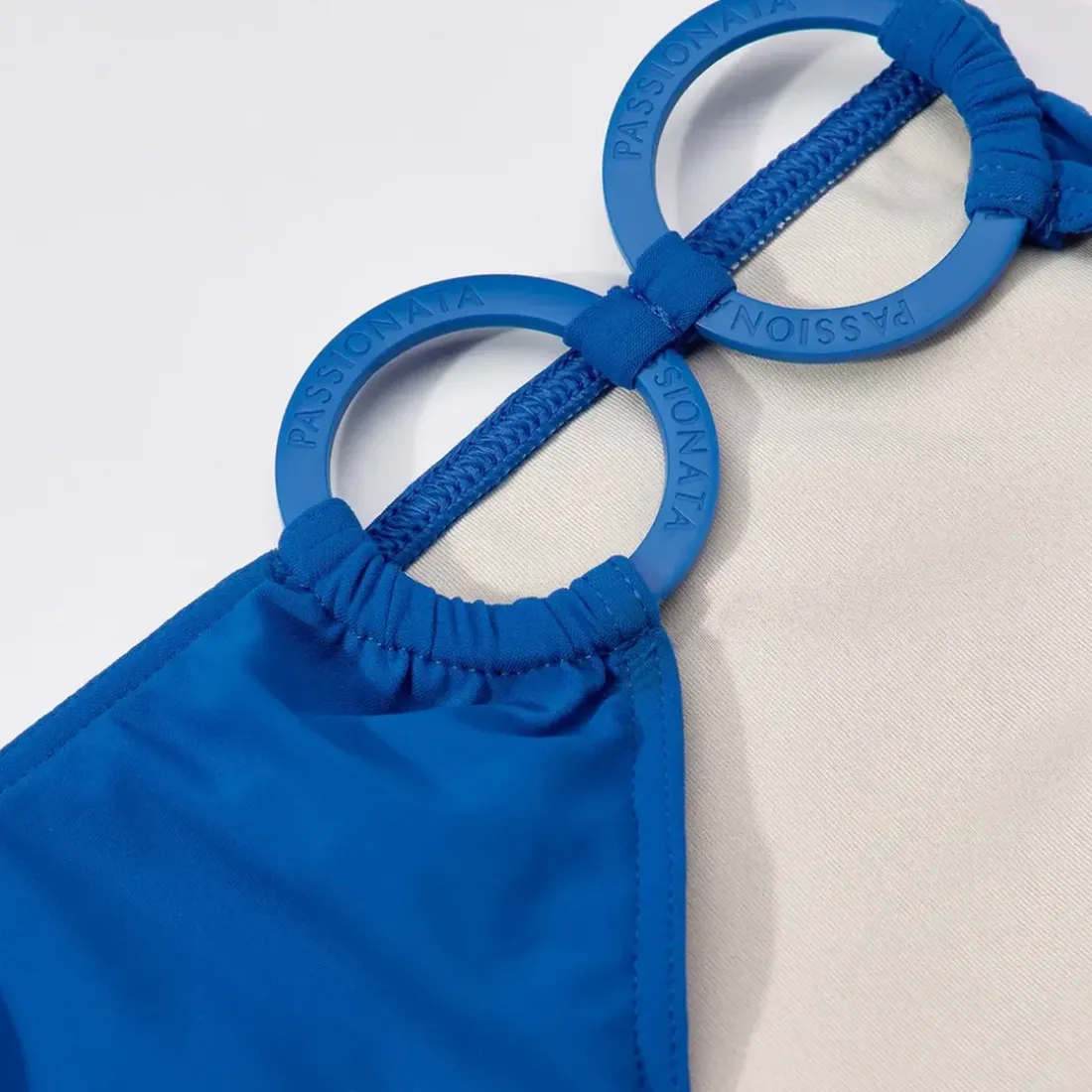 Bas de maillot de bain taille basse - Bleu