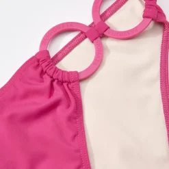 Bas de maillot de bain taille basse - Rose
