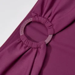 Bas de maillot de bain taille haute - Violet
