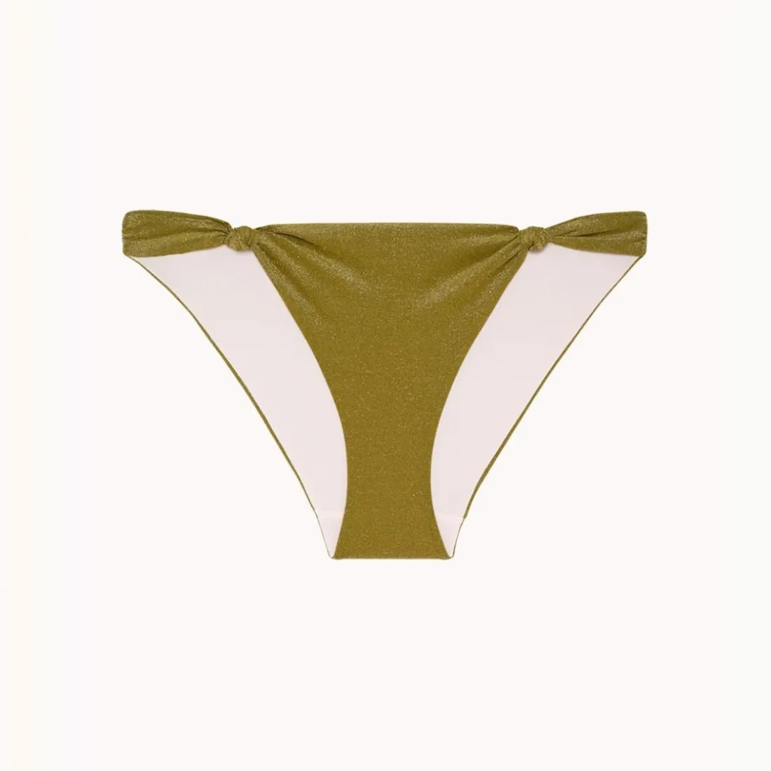 Bas de maillot de bain taille basse - Vert