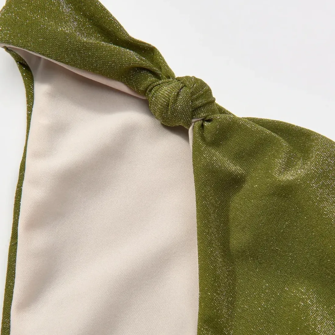 Bas de maillot de bain taille basse - Vert
