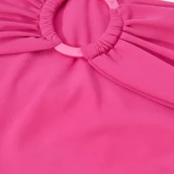 Bas de maillot de bain taille haute - Rose
