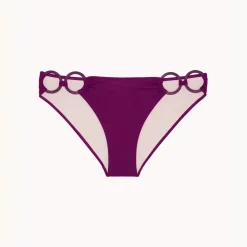 Bas de maillot de bain taille basse - Violet