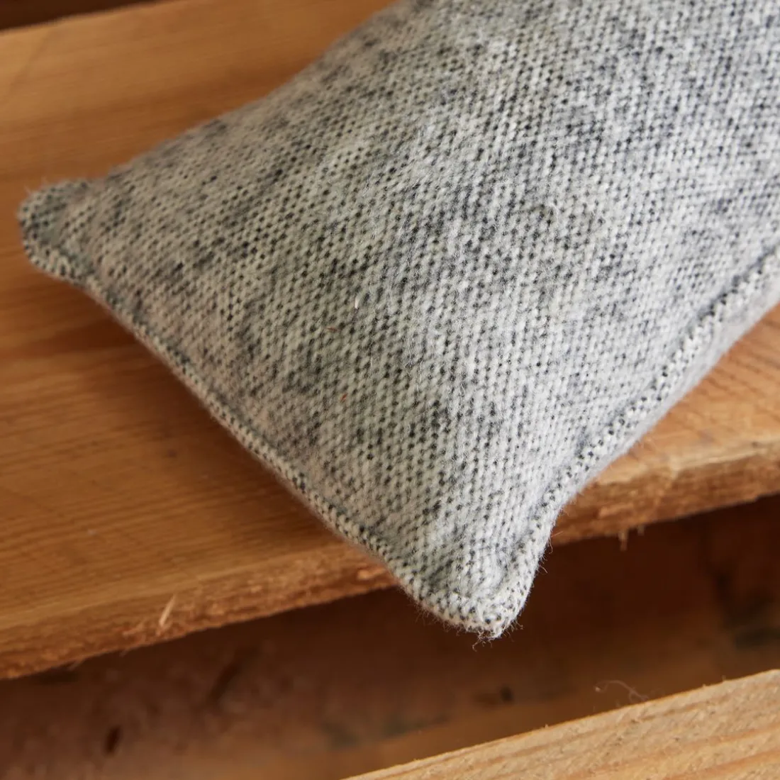 Bas de porte en coton 275g/m² HORS PISTE 80 x 10 gris claire