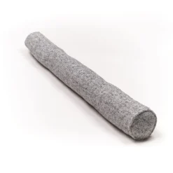 Bas de porte en coton 275g/m² HORS PISTE 80 x 10 gris claire