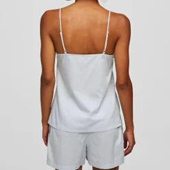 Bas de Pyjama Short Blanc Karl Lagerfeld en coton