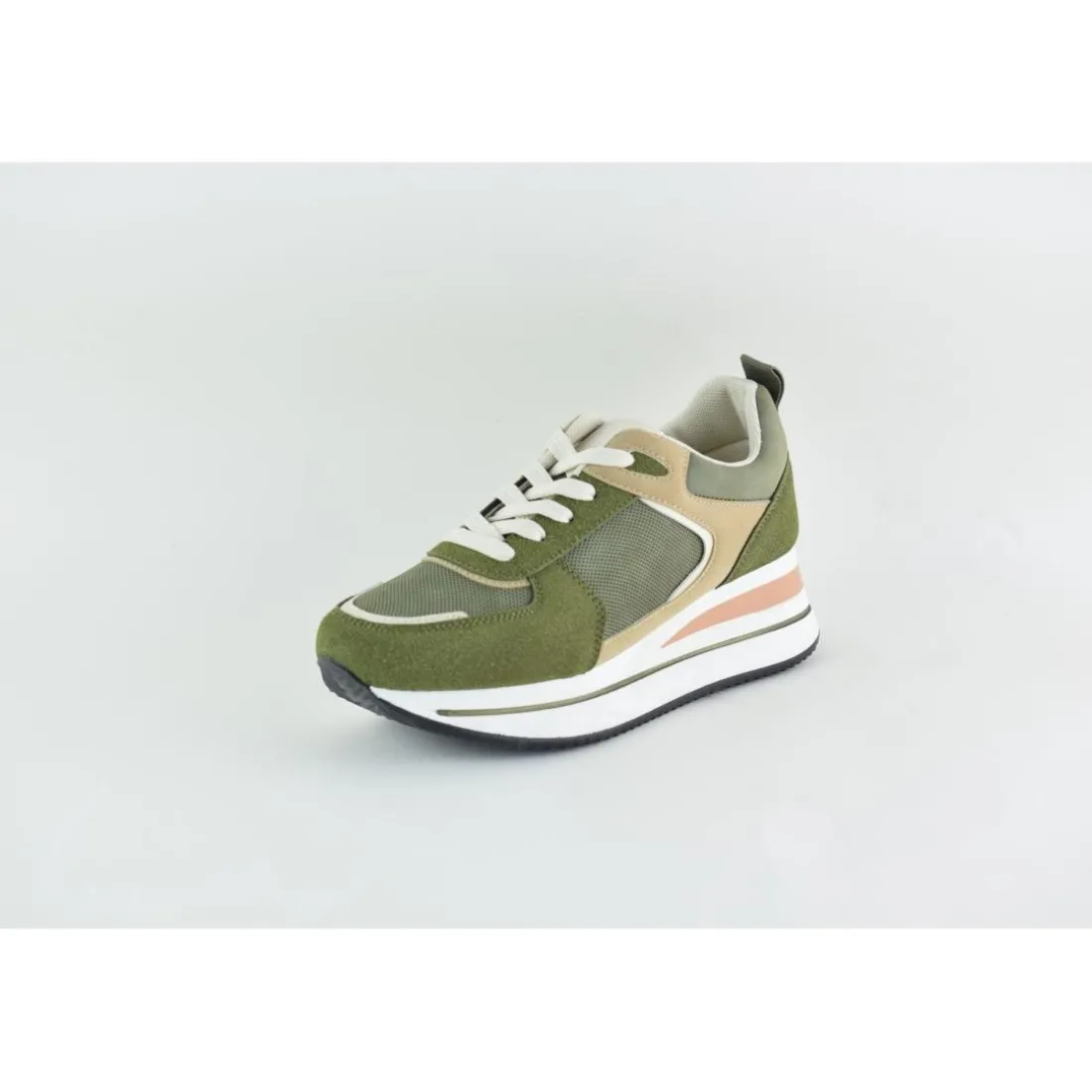 Basket Femme Kaki