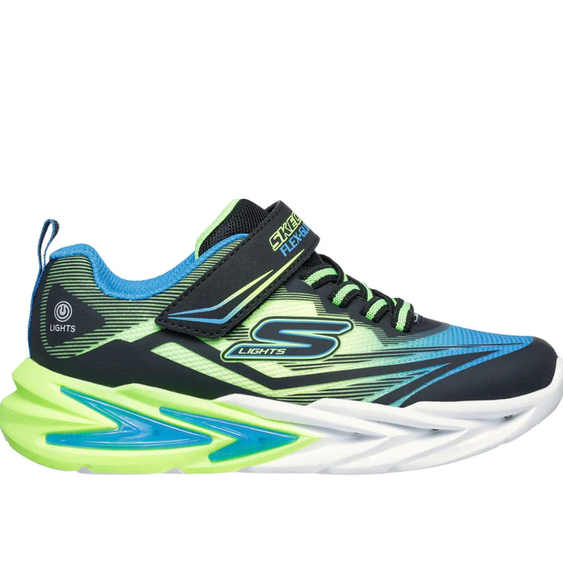 Basket garçon Flex-Glow Ultra Vert lime