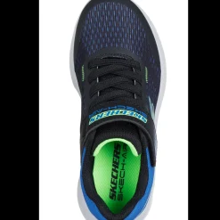 Basket garçon Microspec Max Advance-Squad-P Bleu en soie