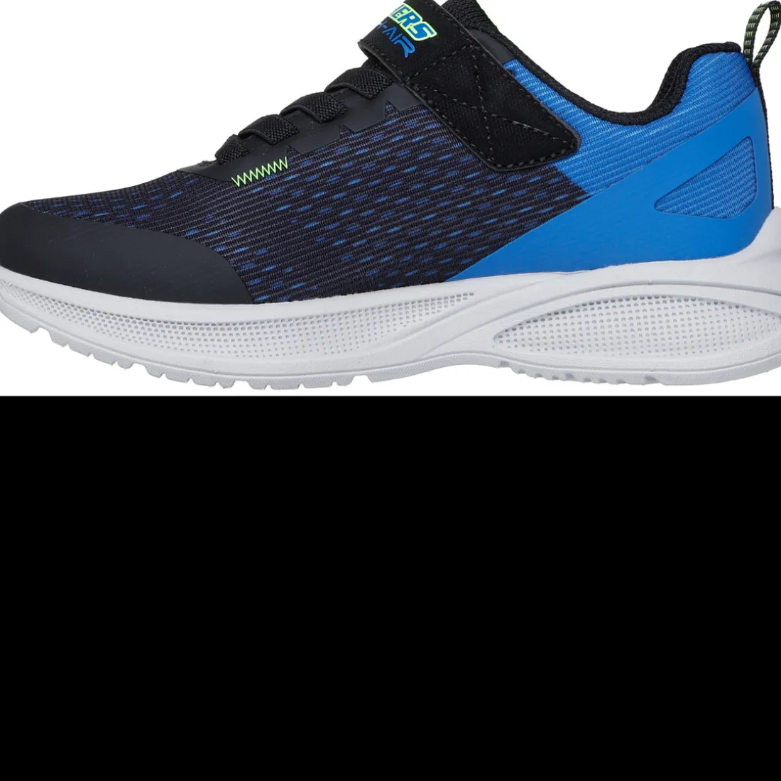 Basket garçon Microspec Max Advance-Squad-P Bleu en soie