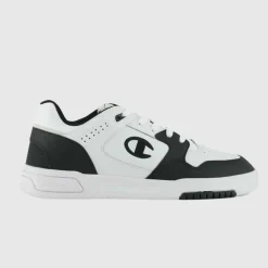 Basket Homme - Noir et blanc en cuir