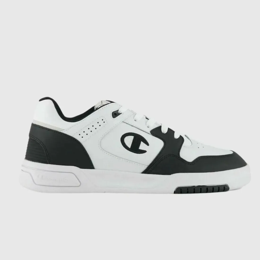 Basket Homme - Noir et blanc en cuir
