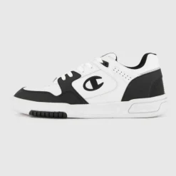 Basket Homme - Noir et blanc en cuir