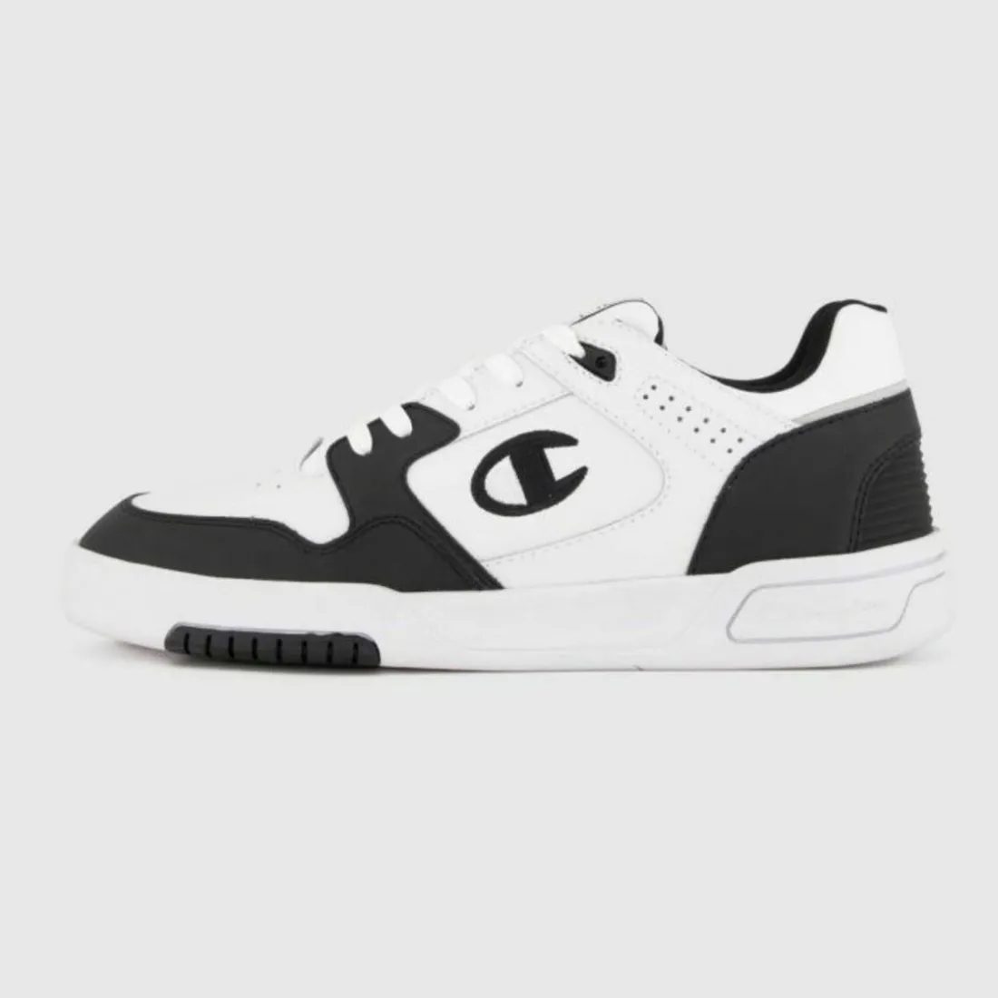Basket Homme - Noir et blanc en cuir