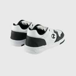 Basket Homme - Noir et blanc en cuir