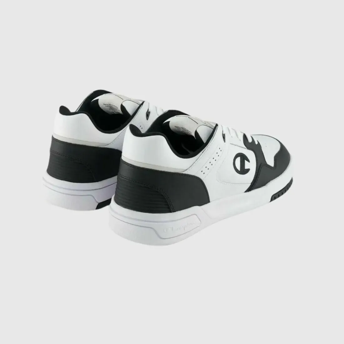 Basket Homme - Noir et blanc en cuir