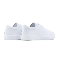 Basket homme en cuir blanc