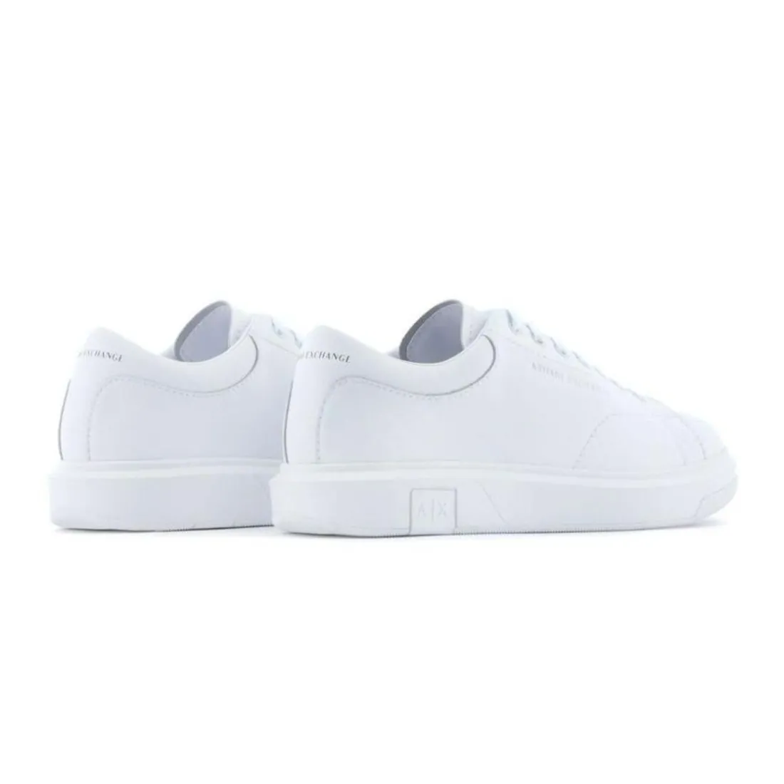 Basket homme en cuir blanc