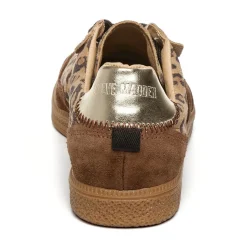 Basket leopard en suedine Emporia