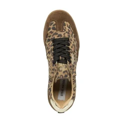 Basket leopard en suedine Emporia