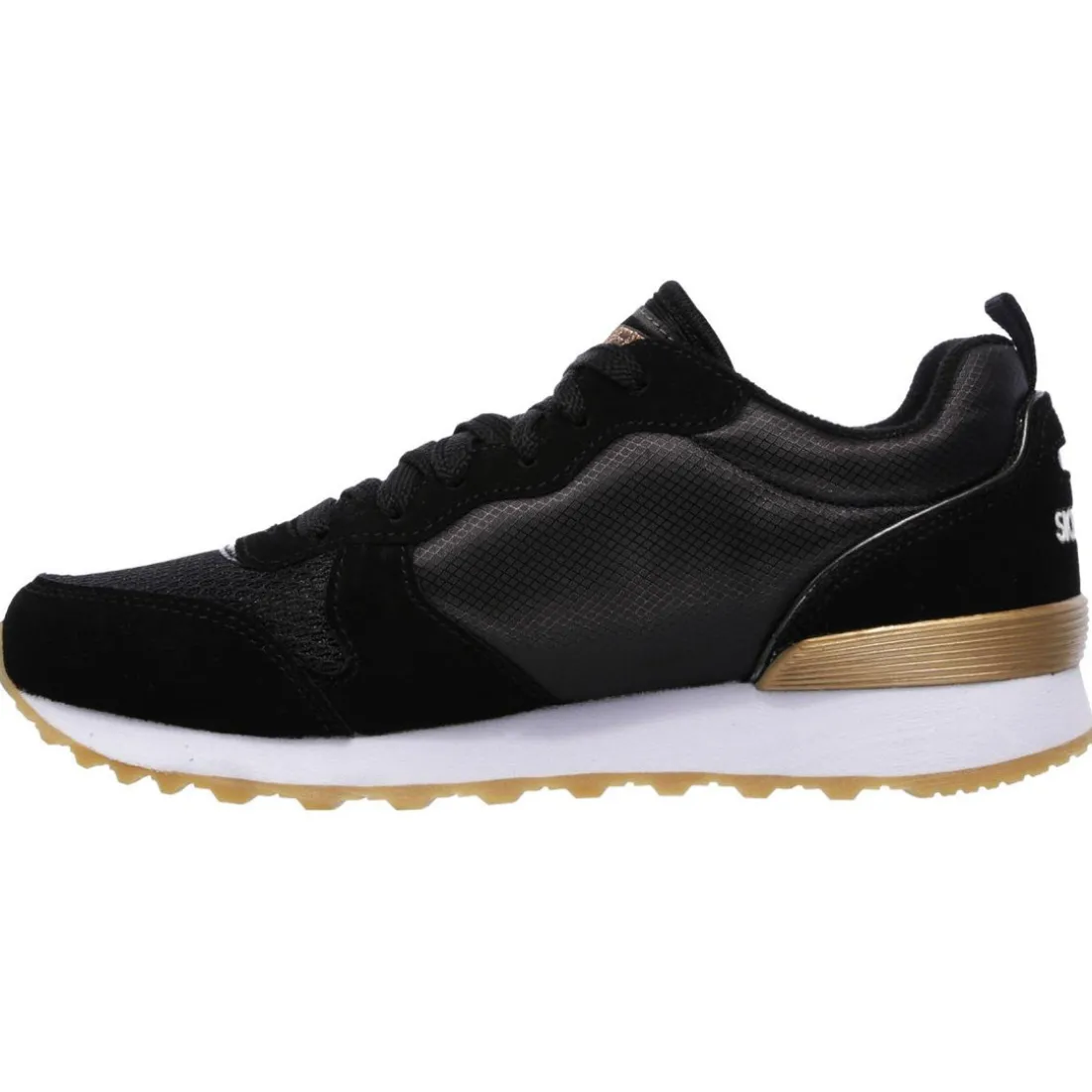 Basket OG 85 - GOLD'N GURL noir en cuir
