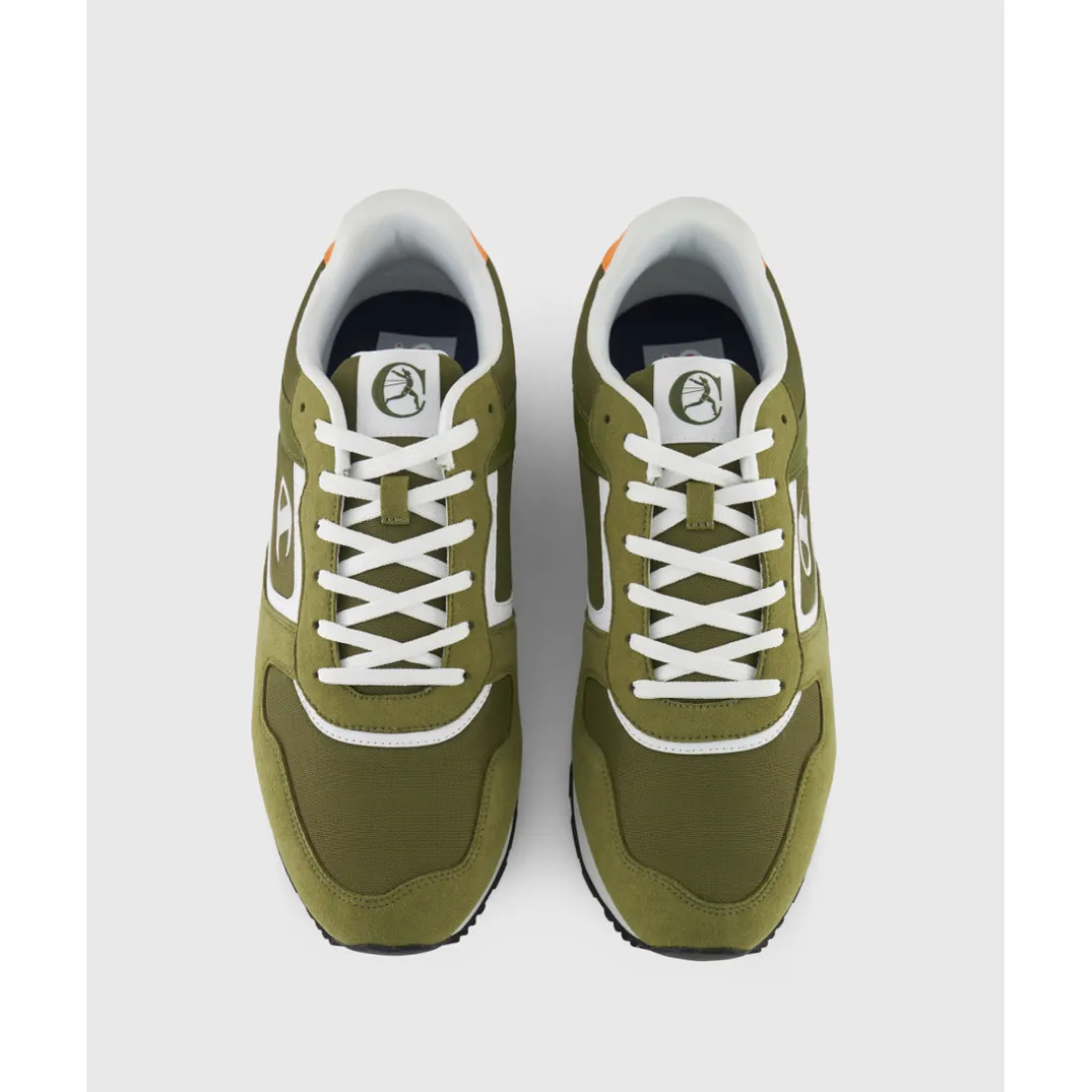 Basket Run 85 pour homme vert