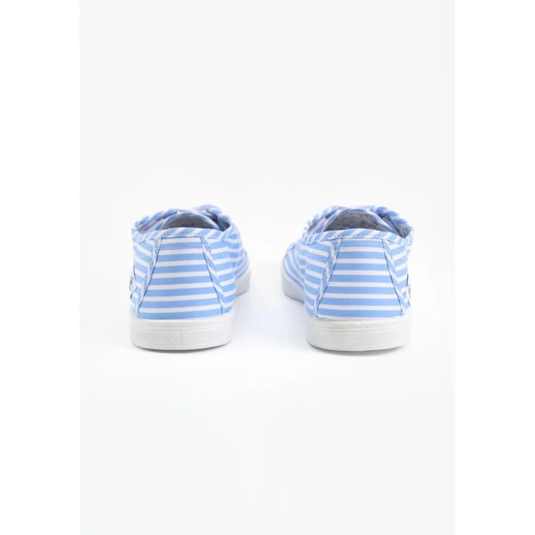Baskets BASIC en toile bleu Tara