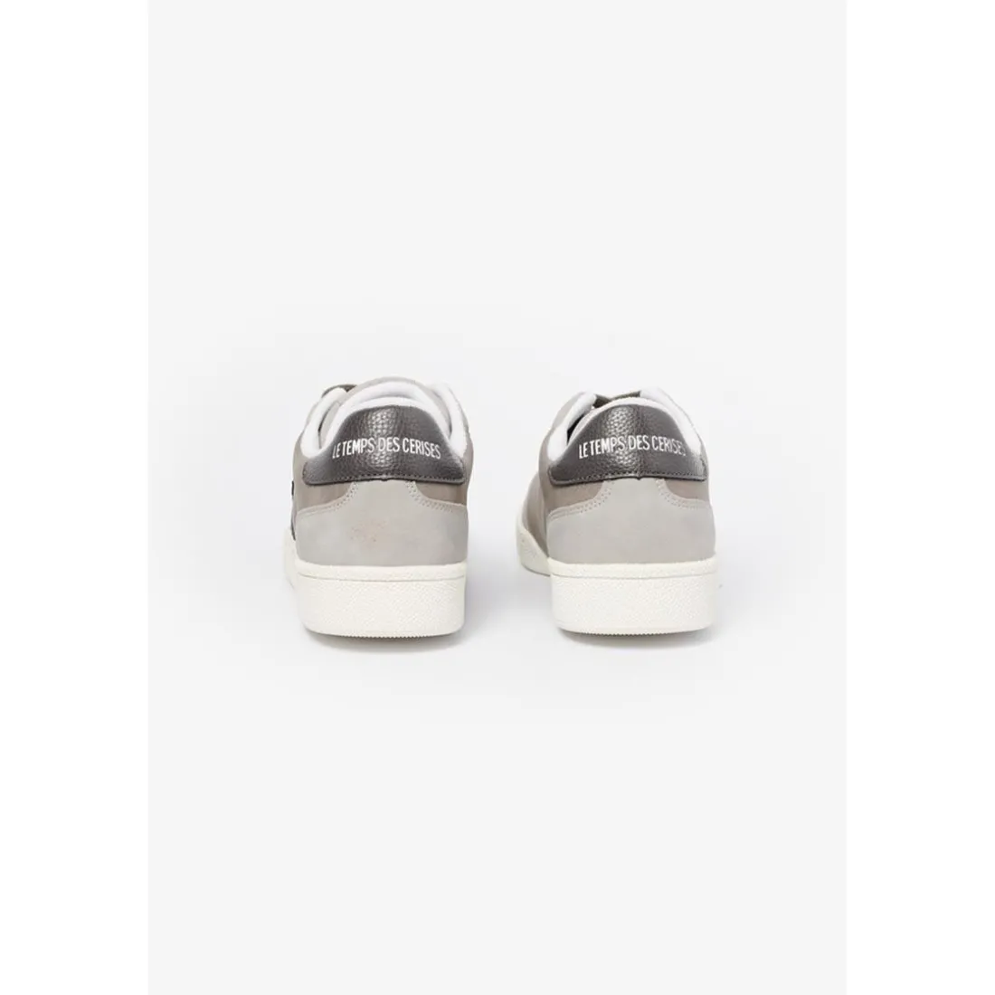 Baskets basses femme gris
