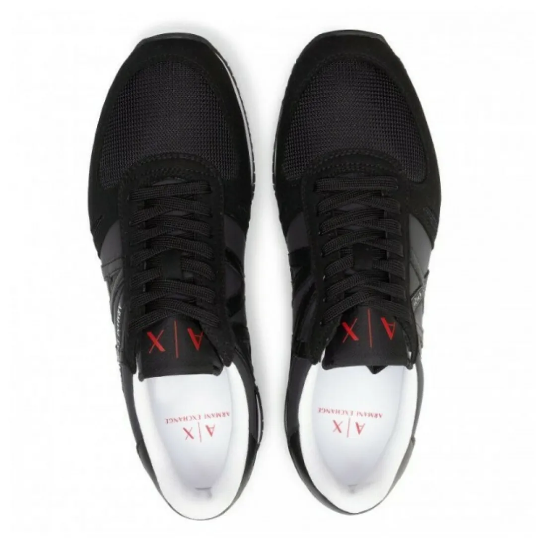 Baskets basses noir pour homme