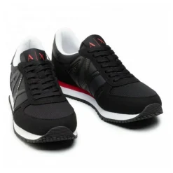 Baskets basses noir pour homme
