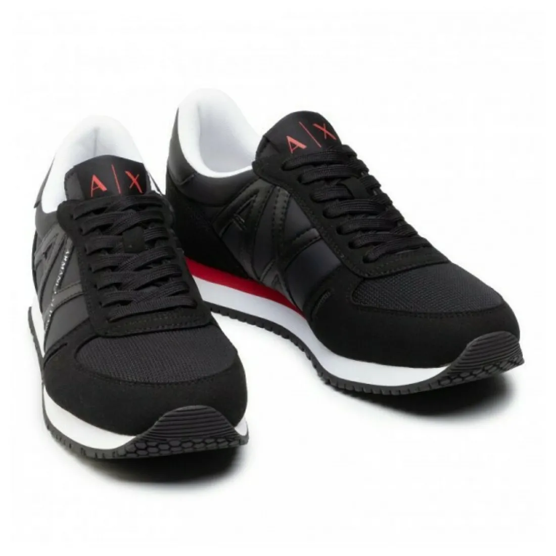 Baskets basses noir pour homme