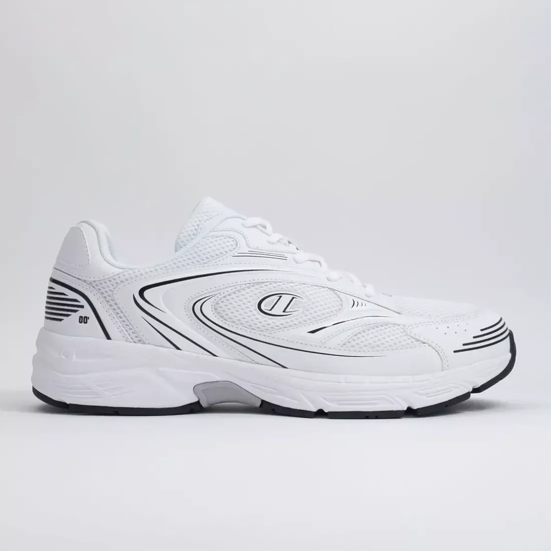 Baskets basses unisexe blanc RUN 00