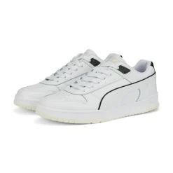Baskets blanc pour homme RBD GAME LOW en cuir
