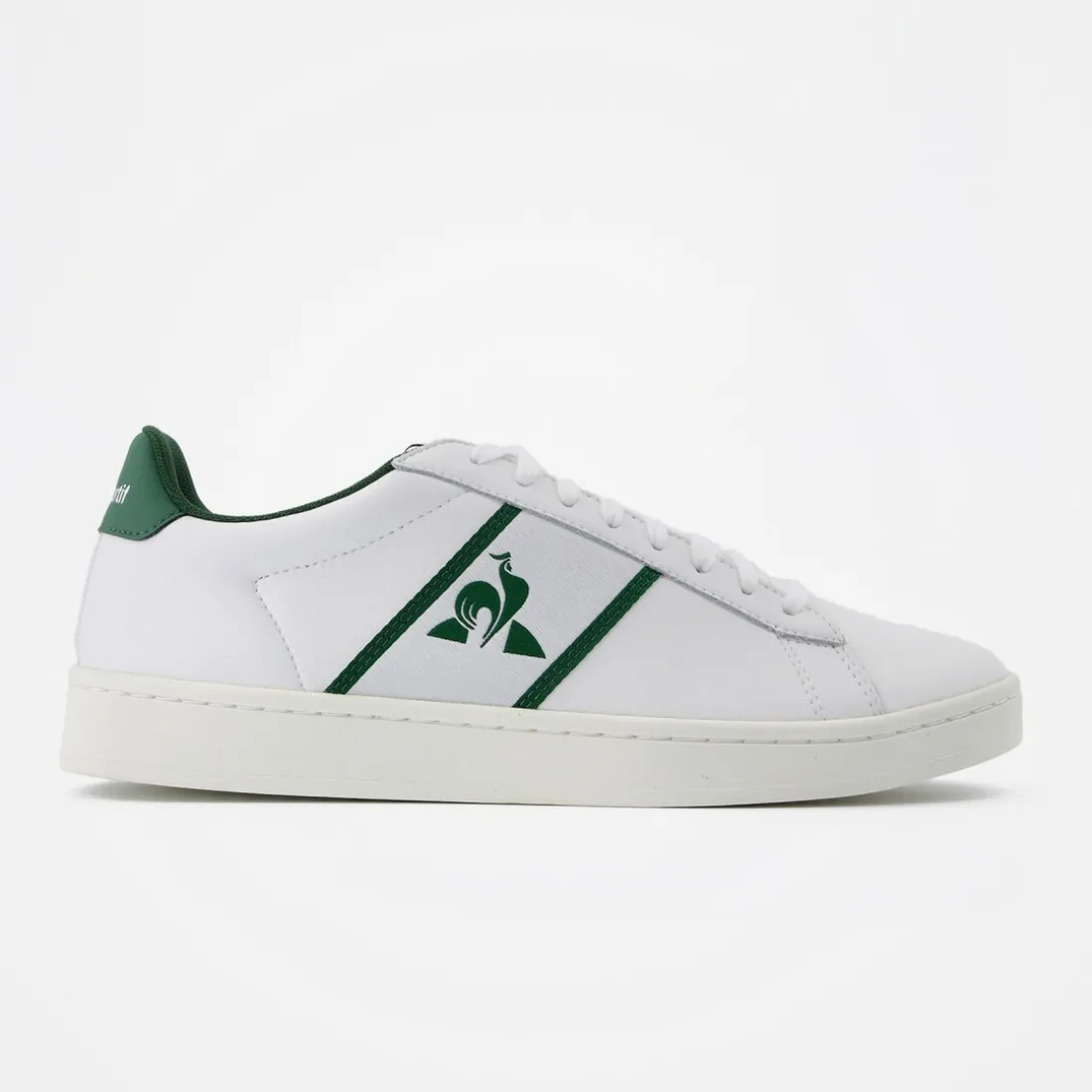 Baskets CLASSIC SOFT Blanc/Noir en cuir