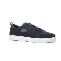 Baskets en textile bleu marine pour homme