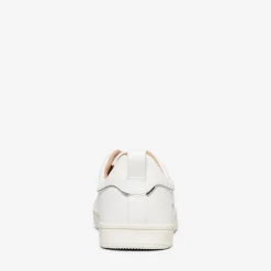 Baskets femme Bout rond blanc