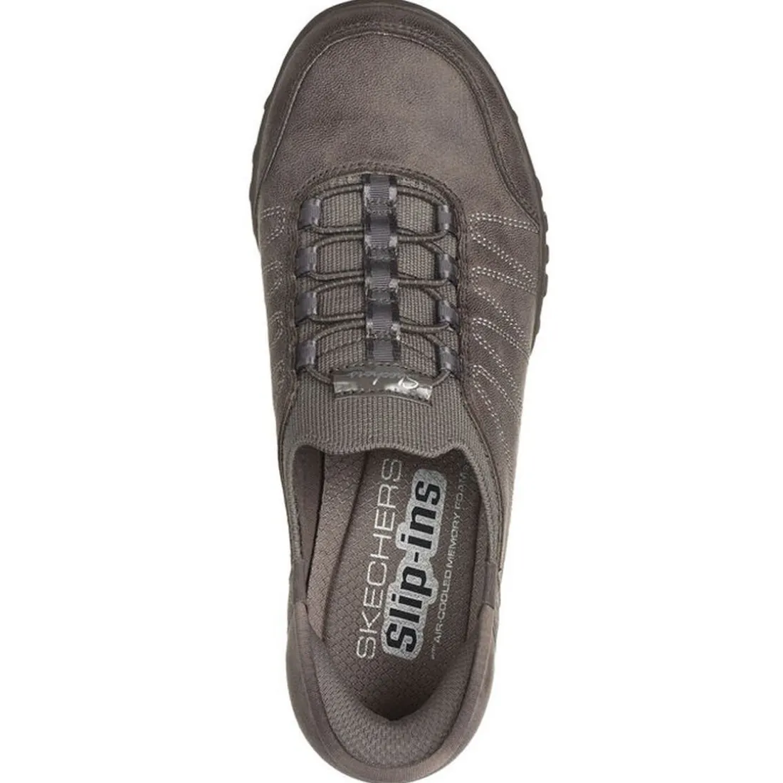 Baskets femme SLIP INS BREATHE-EASY - HOME-BODY taupe