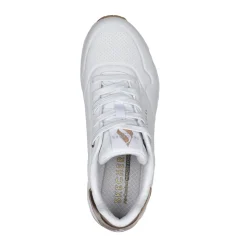 Baskets femme UNO - GOLDEN AIR blanc