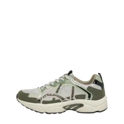 Baskets femme vert