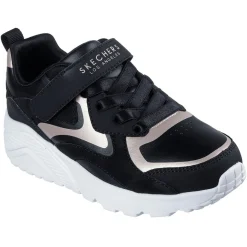 Baskets garçon Uno Lite Metallic Burst Noir