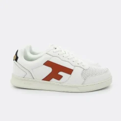 Baskets HAZEL - cuir blanc