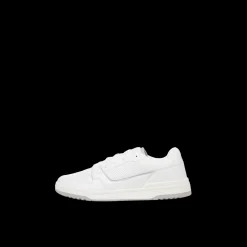 Baskets homme blanc lacets polyuréthane Win