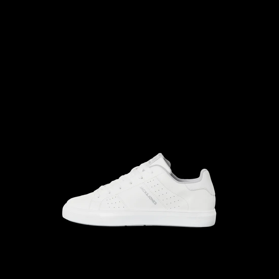 Baskets homme blanc lacets polyester Andy