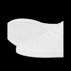 Baskets homme blanc lacets polyester Andy